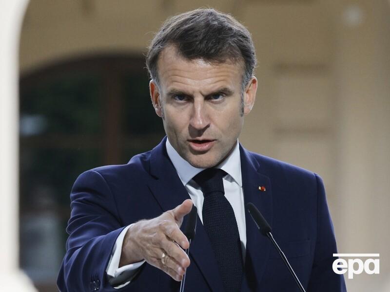 Макрон о предложении Путина: Нужно прекращение огня в Украине, чтобы могли начаться переговоры