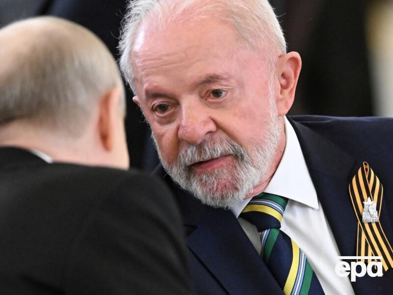"Їдь у Стамбул, нахрін". Президент Бразилії заявив, що попросить Путіна приїхати на переговори з Україною