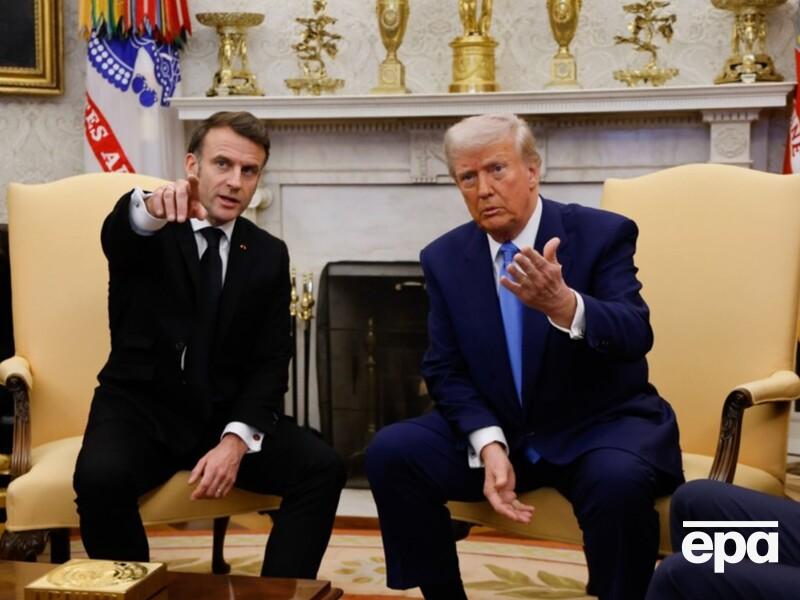 Трамп планирует "в ближайшие часы или дни" поговорить с россиянами по поводу переговоров в Стамбуле – Макрон