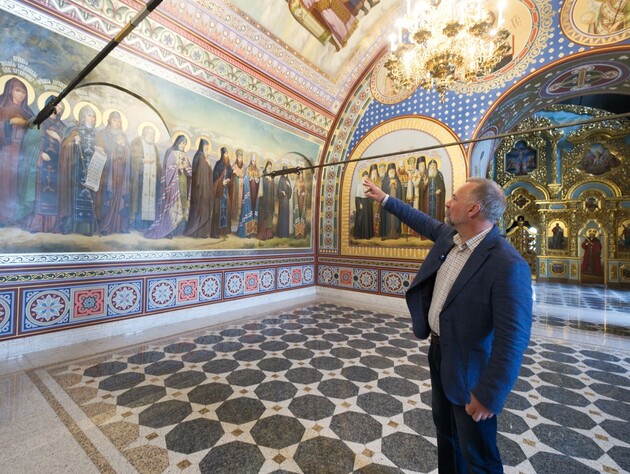 Перед войной МПЦ оплатила роспись Киево-Печерской лавры для встречи патриарха РПЦ Кирилла 