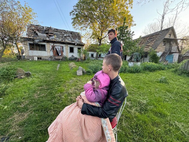 У Київській області внаслідок обстрілу РФ постраждала сім'я з дітьми