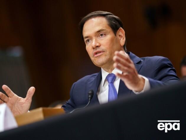 Рубіо п'ять разів поспіль не зміг відповісти, чи вважає Путіна воєнним злочинцем. Відео