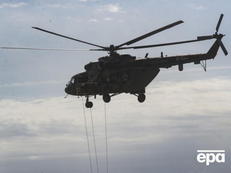 У Росії розбився гелікоптер Мі-8, екіпаж загинув. Відео