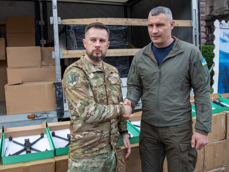 3-тя штурмова бригада показала роботу дронів, наданих громадою Києва