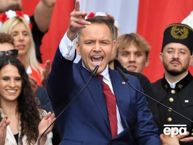 ЗМІ написали, що кандидат у президенти Польщі причетний до сутенерства. Він заявив про 