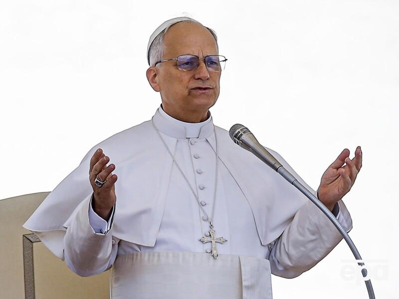 "Упорно повторяю свой призыв прекратить войну". Лев XIV отреагировал на массированные атаки на Украину