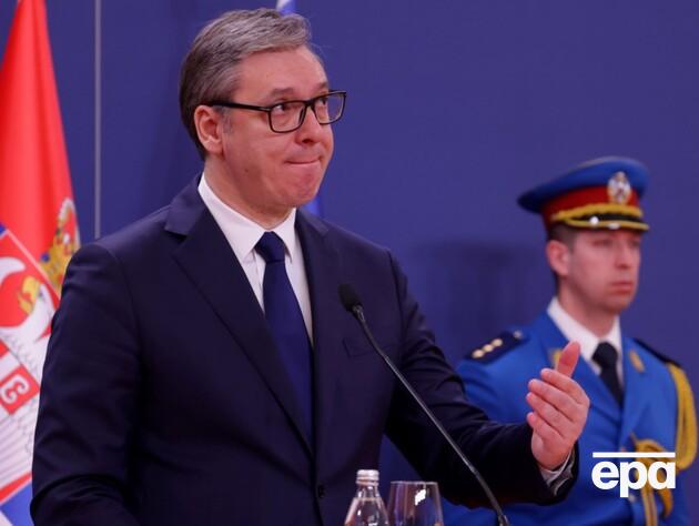 Вучич прокоментував закиди Росії щодо постачання боєприпасів Україні