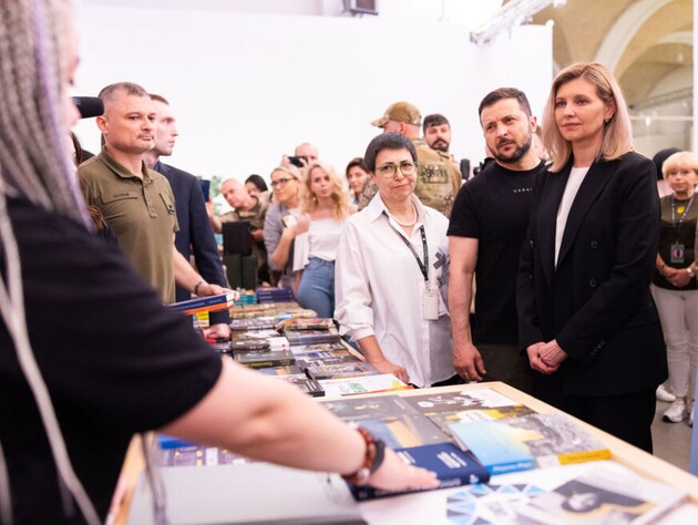 Які книжки Зеленські купили на 