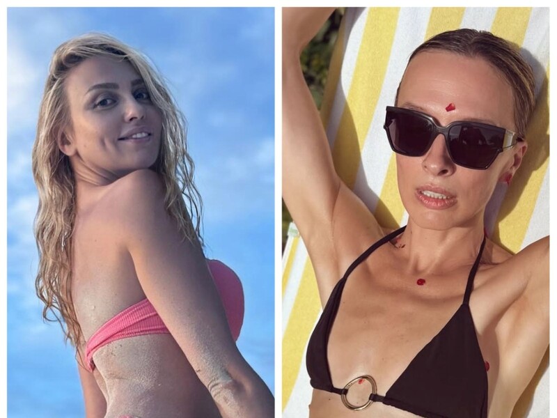 У них 7 кг разницы. Как выглядят при одинаковом росте ровесницы Полякова и Фролова. Фото