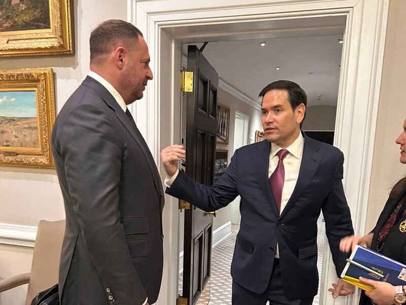 Єрмак розповів Рубіо, що думає про зустрічі з росіянами у Стамбулі