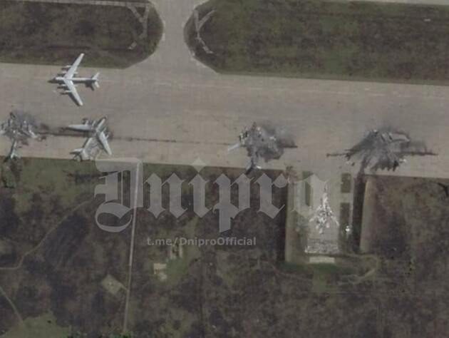 Россия подменяет сожженные самолеты целыми, чтобы скрыть масштабы потерь стратегической авиации, нанесенных СБУ