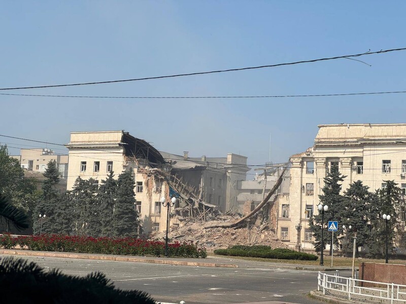 "Совершенно больные существа". Зеленский отреагировал на российский удар по Херсонской ОВА