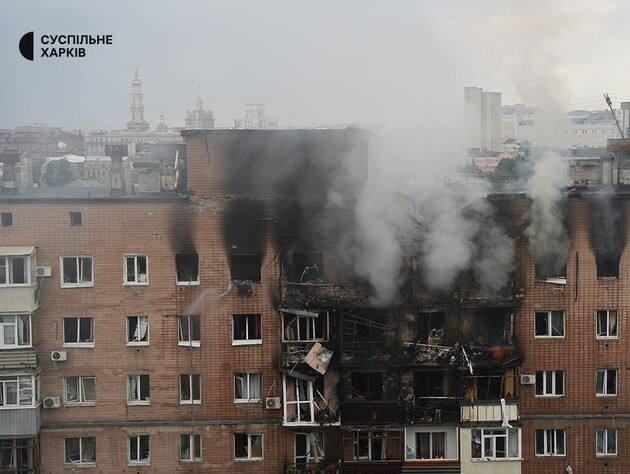 Найсильніший обстріл Харкова за повномасштабну війну. Багато руйнувань, є загиблі. Фото, відео