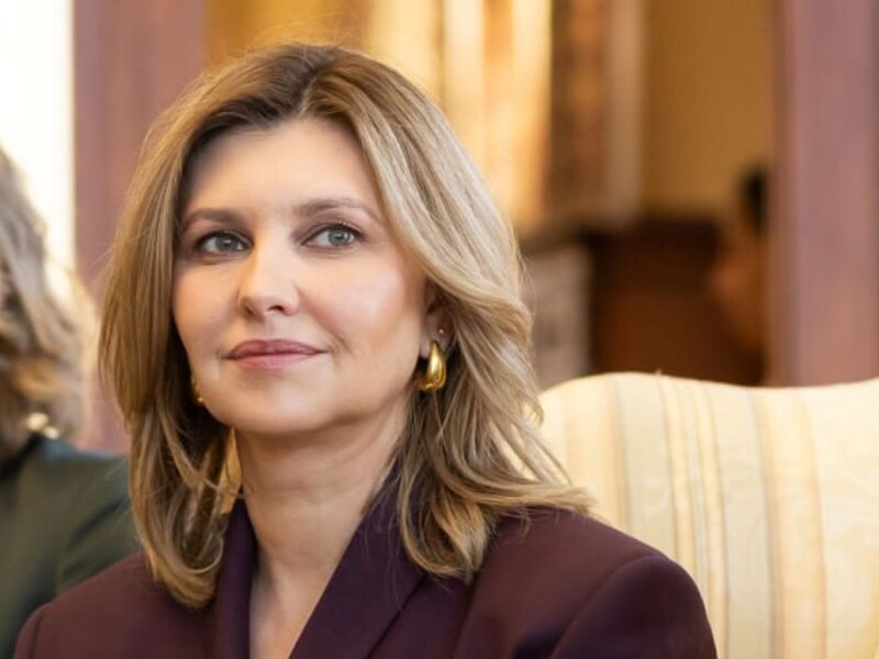 Зеленская появилась на публике с сумочкой за 9 тыс. грн. Фото