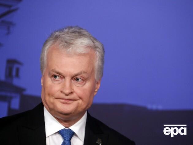 Президент Литви назвав проблемою невиконані Мерцом обіцянки ввести санкції проти Росії