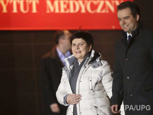 Премьер-министра Польши выписали из больницы после ДТП