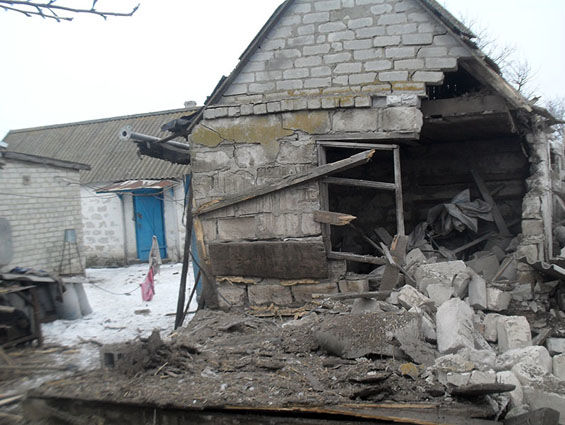 Жебривский: Ночью в Трудовском боевики повредили 22 здания