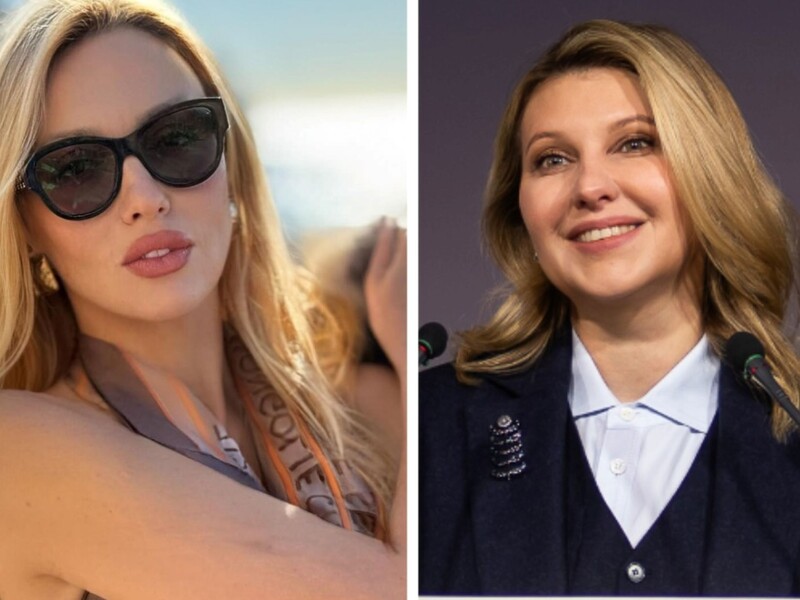 У Поляковой – за €9 тыс, у Зеленской – за 9 тыс. грн. Как выглядят сумки певицы и жены президента. Фото