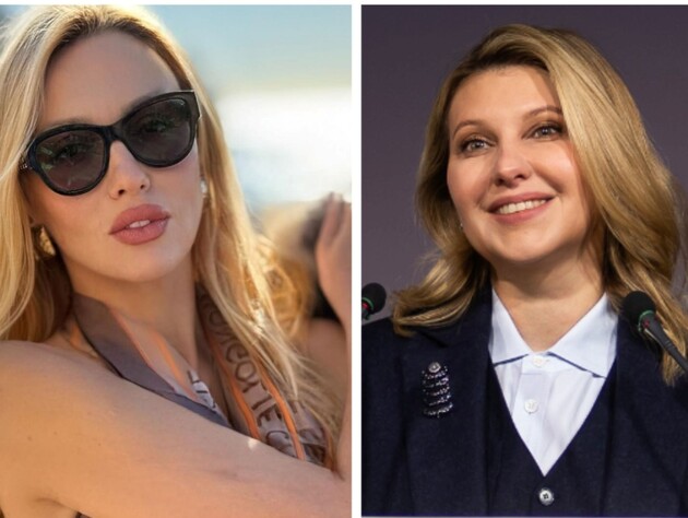 У Поляковой – за €9 тыс, у Зеленской – за 9 тыс. грн. Как выглядят сумки певицы и жены президента. Фото