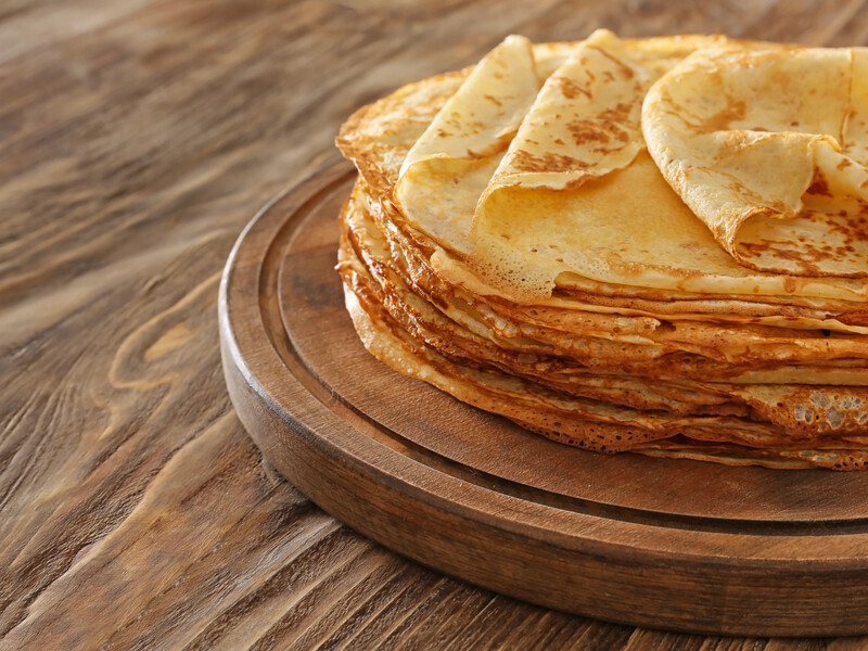 Тонкие блинчики без капли молока – получаются очень нежные и долго остаются свежими