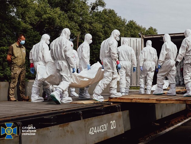 Россия передала Украине тела своих военных, которые смешала с украинскими – МВД