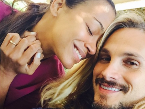 Зої Салдана стала мамою втретє