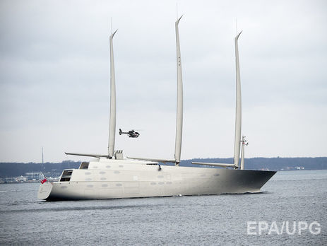 В Гибралтаре суд арестовал крупнейшую в мире яхту российского олигарха