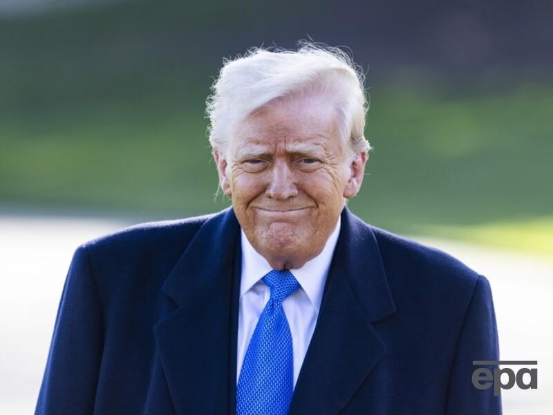 "Нужно посмотреть". Трамп отреагировал на российский масштабный обстрел Киева