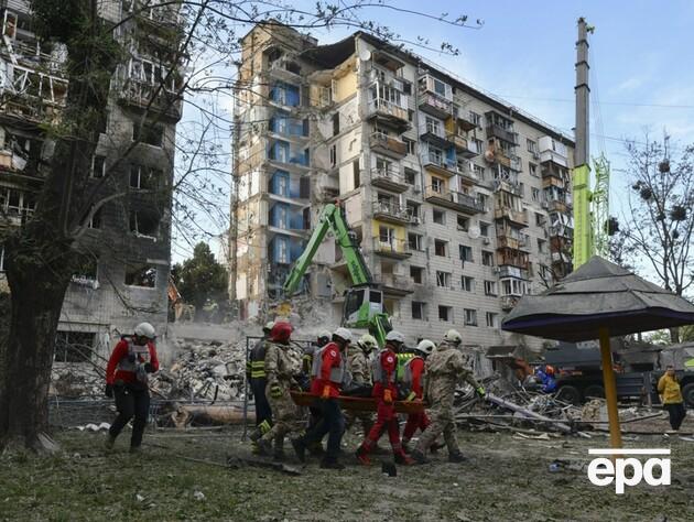 Удар по будинку в Києві, де загинуло 23 людини, Путін назвав атакою на військовий завод