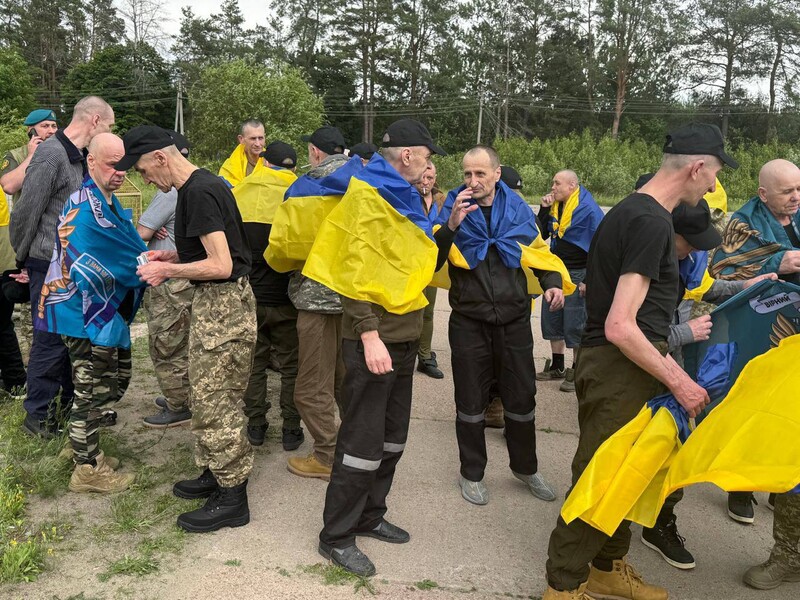З російського полону повернули ще одну групу українських захисників