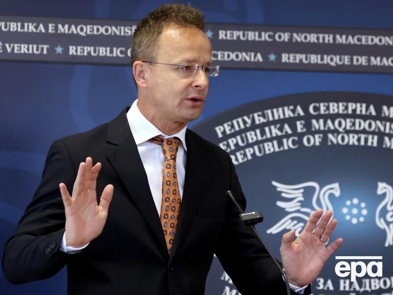 Сійярто в Петербурзі заявив, що Угорщина була б готова прийняти переговори між РФ та Україною