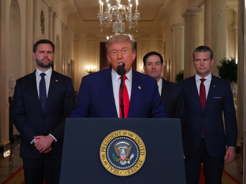 "Будет либо мир, либо для Ирана будет трагедия". Трамп выступил с обращением после атаки США на Иран