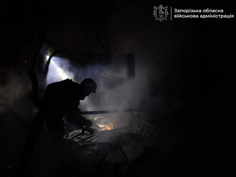 Унаслідок атаки росіян тисячі жителів Запорізької області залишилися без світла