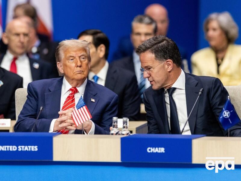 "Людям так стыдно". Чиновники ЕС недовольны тем, что Рютте назвал Трампа "папой"