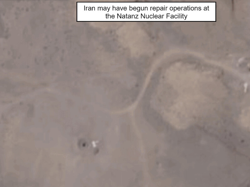 Иран, вероятно, приступил к ремонтным работам на поврежденном ядерном объекте
