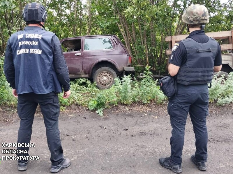 У Харківській області російський дрон атакував цивільний автомобіль, є загиблий
