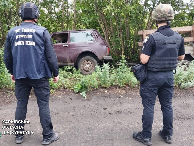 В Харьковской области российский дрон атаковал гражданский автомобиль, есть погибший