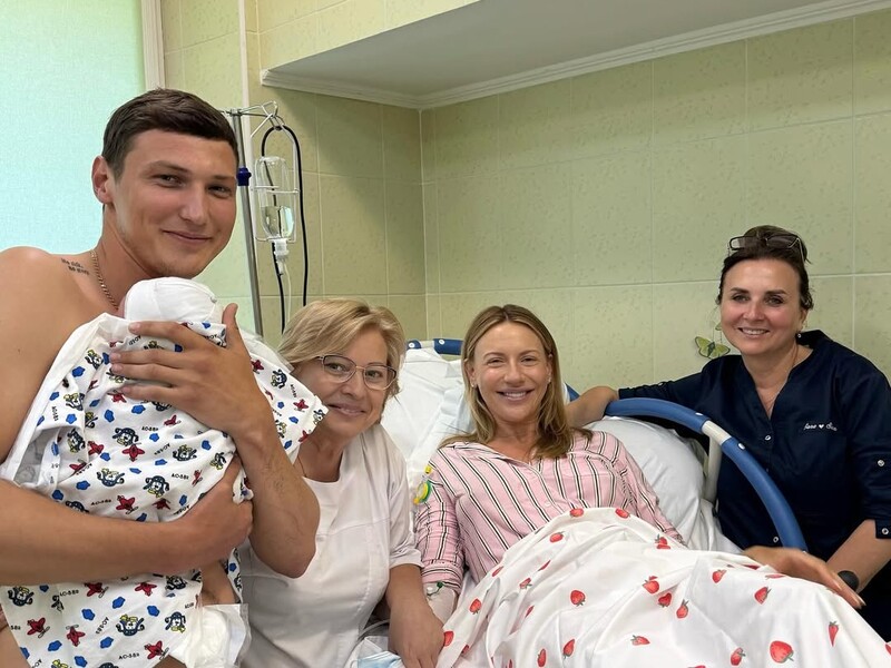 Никитюк, родившая первенца, показала декор, олицетворяющий ее семью