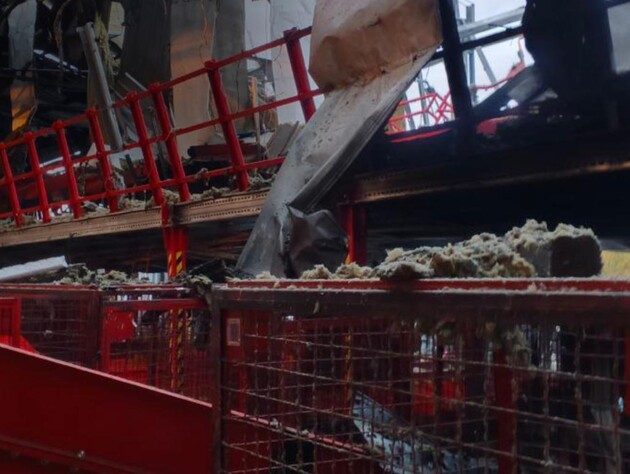 Российские Shahed разрушили терминал 