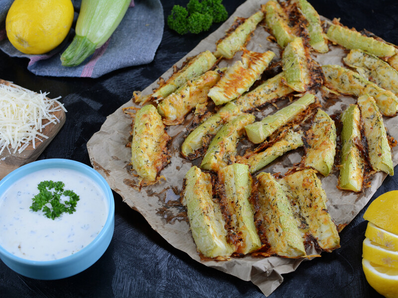 Хрустящие кабачки без масла. Простой рецепт сезонного блюда