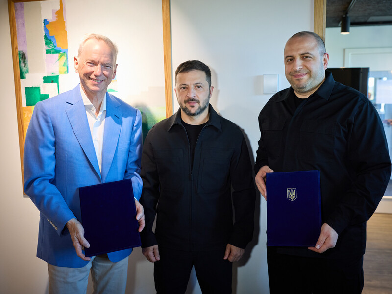 Зеленський домовився про спільне виробництво дронів із компанією зі США