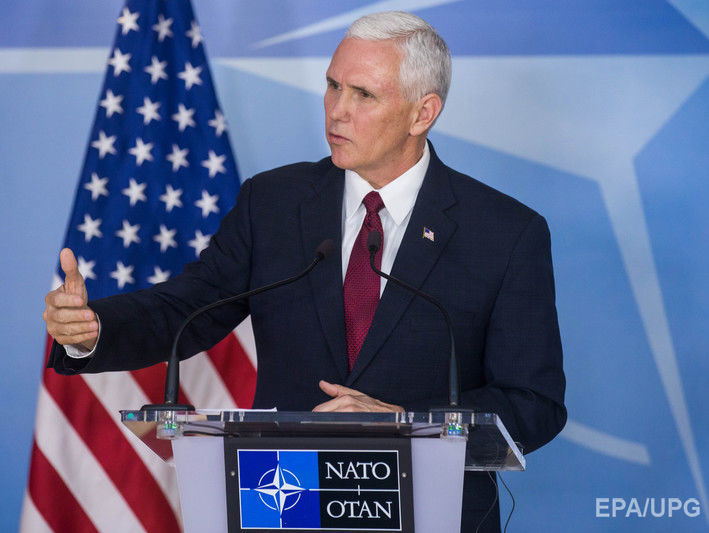 Пенс: Трамп очікує зростання військових витрат від країн – членів НАТО до кінця 2017 року