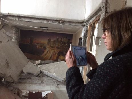 Авдеевку посетила депутат Европарламента Хармс