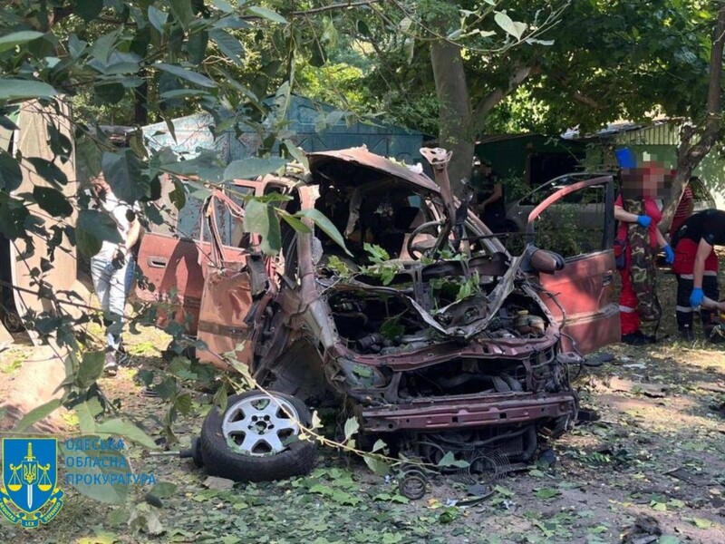 Теракт со взорванным автомобилем в Одессе. Подозреваемый признался, что работал на РФ. Видео