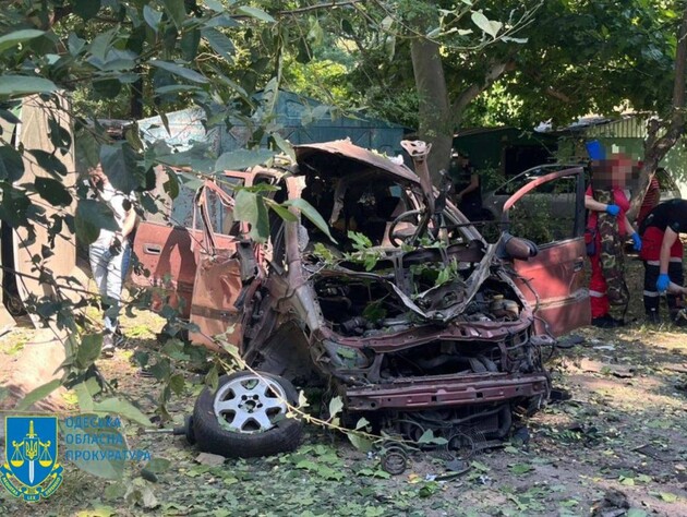 Теракт со взорванным автомобилем в Одессе. Подозреваемый признался, что работал на РФ. Видео