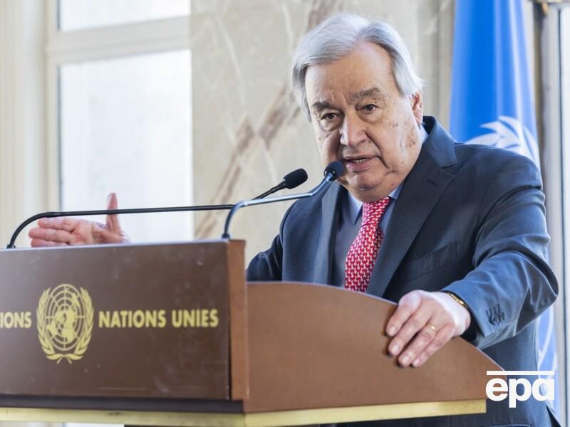 Генсек ООН заявил о риске для ядерной безопасности из-за последних атак РФ на Украину