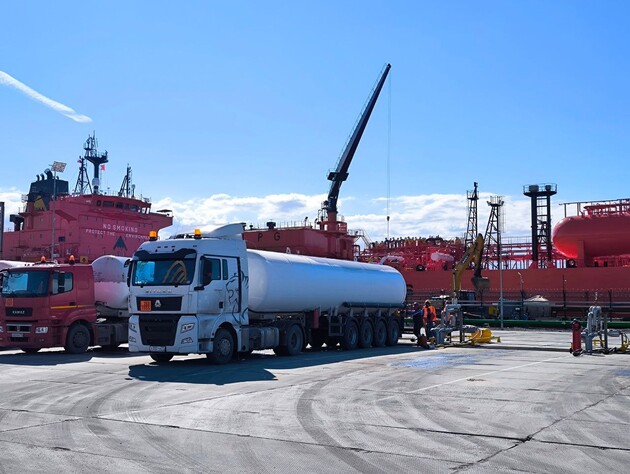 У російському порту стався вибух на ще одному танкері. Він перевозив аміак