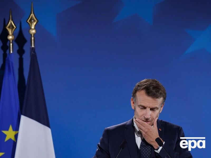 Макрона, которого Путин "использовал", чтобы избавиться от изоляции, раскритиковали в Европарламенте