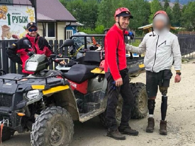 У Карпатах урятували чоловіка з протезами обох ніг – ДСНС