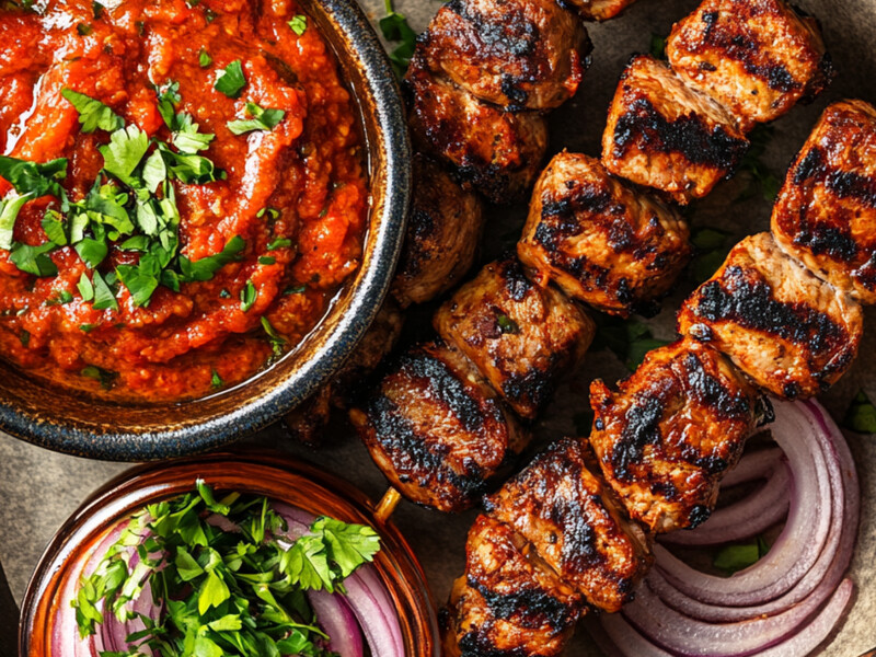 Смешайте это с луком – и получите невероятно вкусный соус к шашлыку. Быстрый рецепт